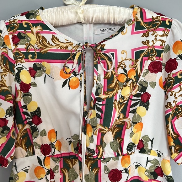 Summer  short sleeve mini  dress size 4 - Picture 7 of 10